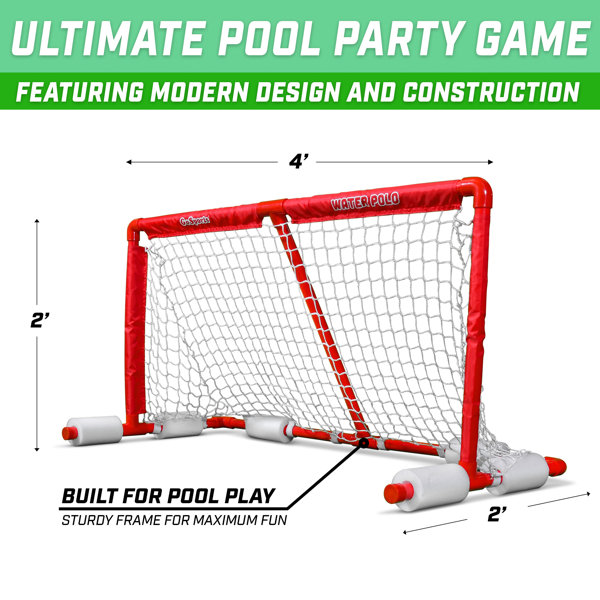 GoSports Floating Water Polo Game Portable Goal & Reviews Wayfair.ca